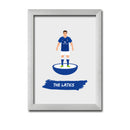 Oldham Football Club gift - The Latics - Tiny Men Big Balls Poster
