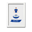 Oldham Football Club gift - The Latics - Tiny Men Big Balls Poster
