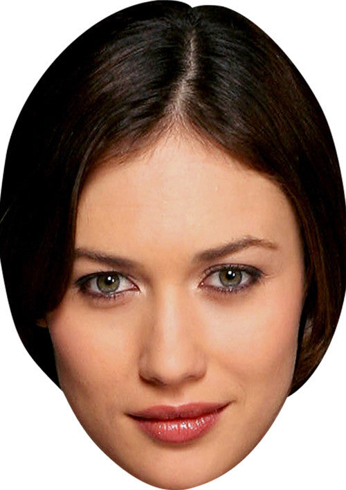 Olga Kurylenko Face Mask – Fancy Dress Cardboard Costume Mask