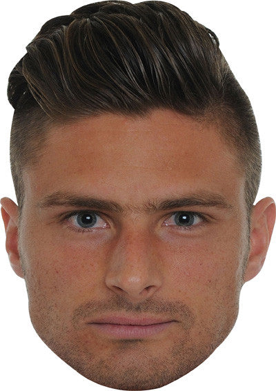 Olivier Giroud Face Mask – Fancy Dress Cardboard Costume Mask