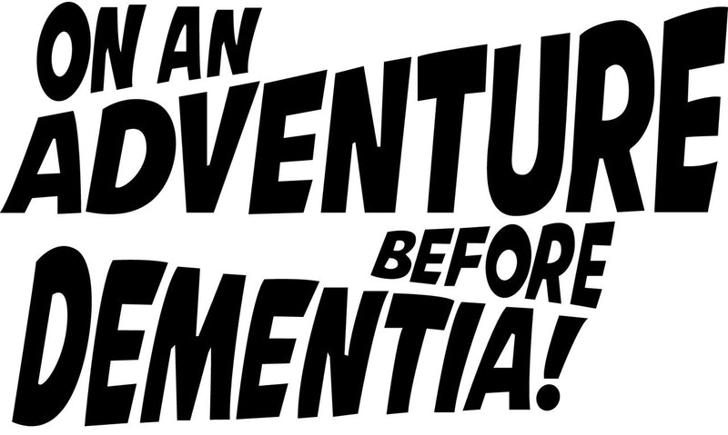 On An Adventure Novelty Vinyl Car Sticker