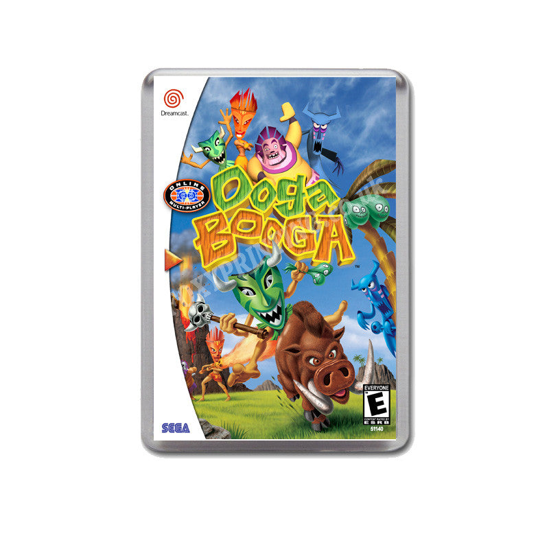 Oogabooga Sega Dreamcast Style Inspired Retro Game Magnet