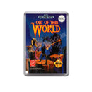 Out Of This World Game Style Inspired Sega Megadrive Retro Video Gaming Magnet