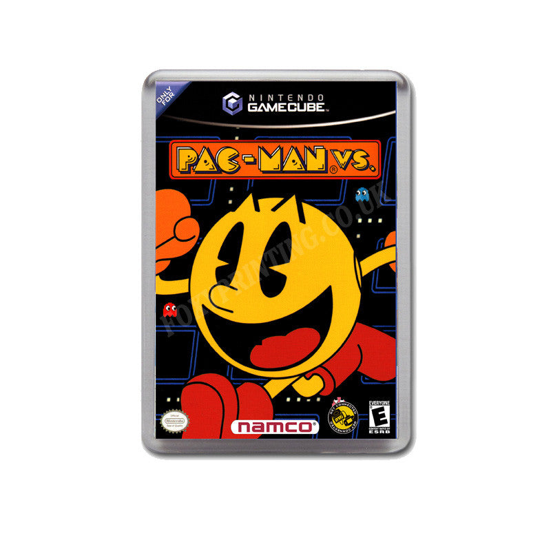 Pacman Vs Style Inspired Game Gamecube Retro Video Gaming Magnet