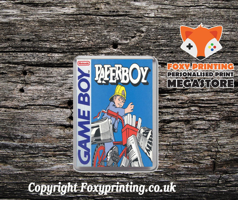 Paperboy Retro Gaming Magnet