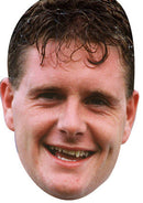 Paul Gascoigne 1990S Celebrity Face Mask Fancy Dress Cardboard Costume Mask