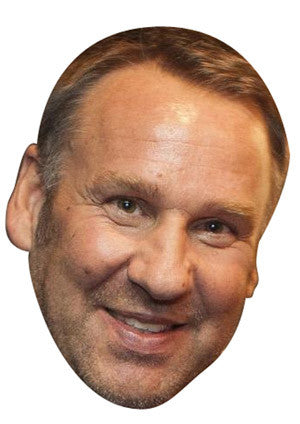 Paul Merson 2 Celebrity Face Mask Fancy Dress Cardboard Costume Mask