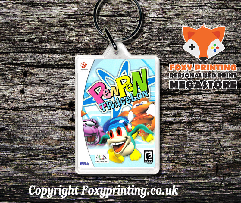 Penpentricelion - Sega Dreamcast Game Keyring
