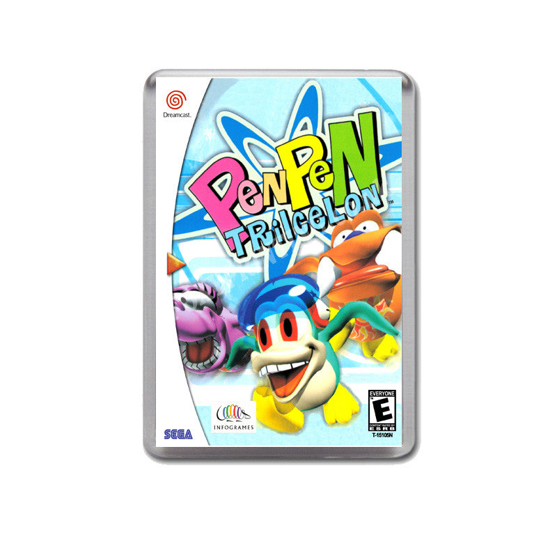 Penpentricelion Sega Dreamcast Style Inspired Retro Game Magnet