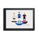 Peterborough Football Club gift - Tiny Men Big Balls Poster