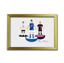 Peterborough Football Club gift - Tiny Men Big Balls Poster