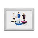 Peterborough Football Club gift - Tiny Men Big Balls Poster