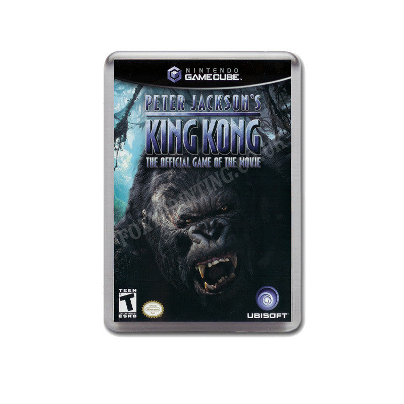 Peter Jacksons King Kong Style Inspired Game Gamecube Retro Video Gaming Magnet