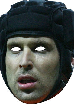 Petr Cech FOOTBALL 2018 Celebrity Face Mask Fancy Dress Cardboard Costume Mask