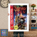 Phantasy Sta R4 - Sega Megadrive Inspired Retro Gaming Poster A4 A3 A2 Or A1