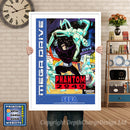Phantom2040 3 Eu - Sega Megadrive Inspired Retro Gaming Poster A4 A3 A2 Or A1