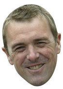 Phil Tuffnel Celebrity Face Mask Fancy Dress Cardboard Costume Mask