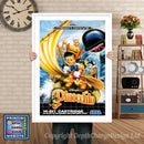Pinocchio 2 Eu - Sega Megadrive Inspired Retro Gaming Poster A4 A3 A2 Or A1