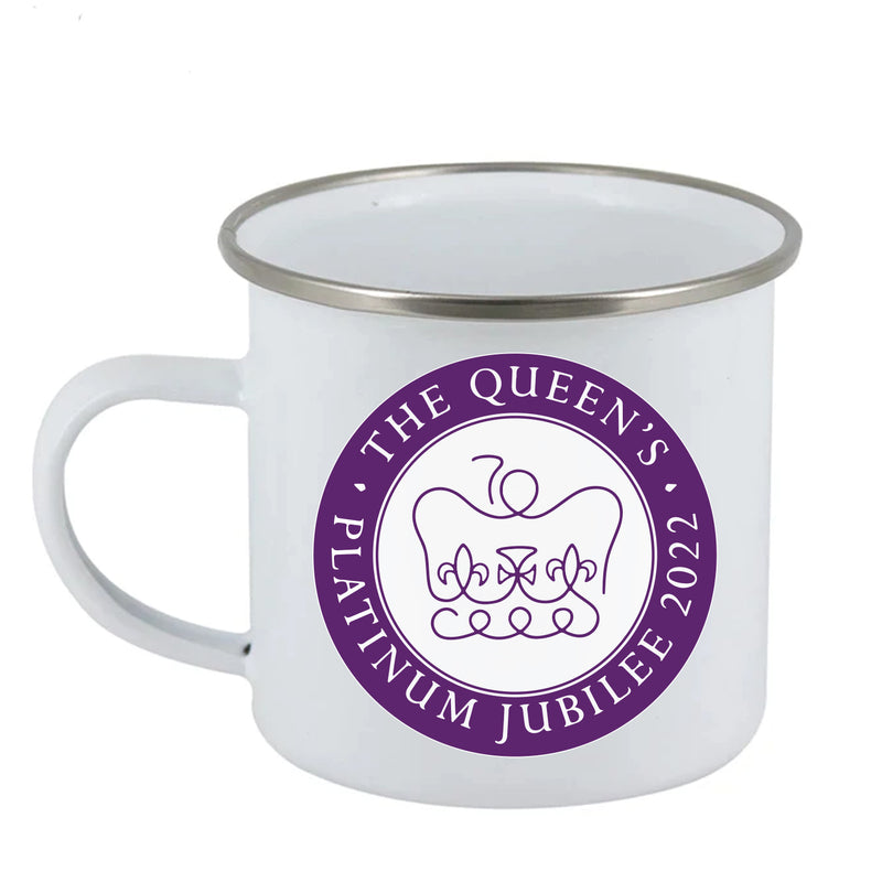 Royal Platinum Jubilee Enamel Camping Cup