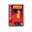 Pocahontas Game Style Inspired Sega Megadrive Retro Video Gaming Magnet