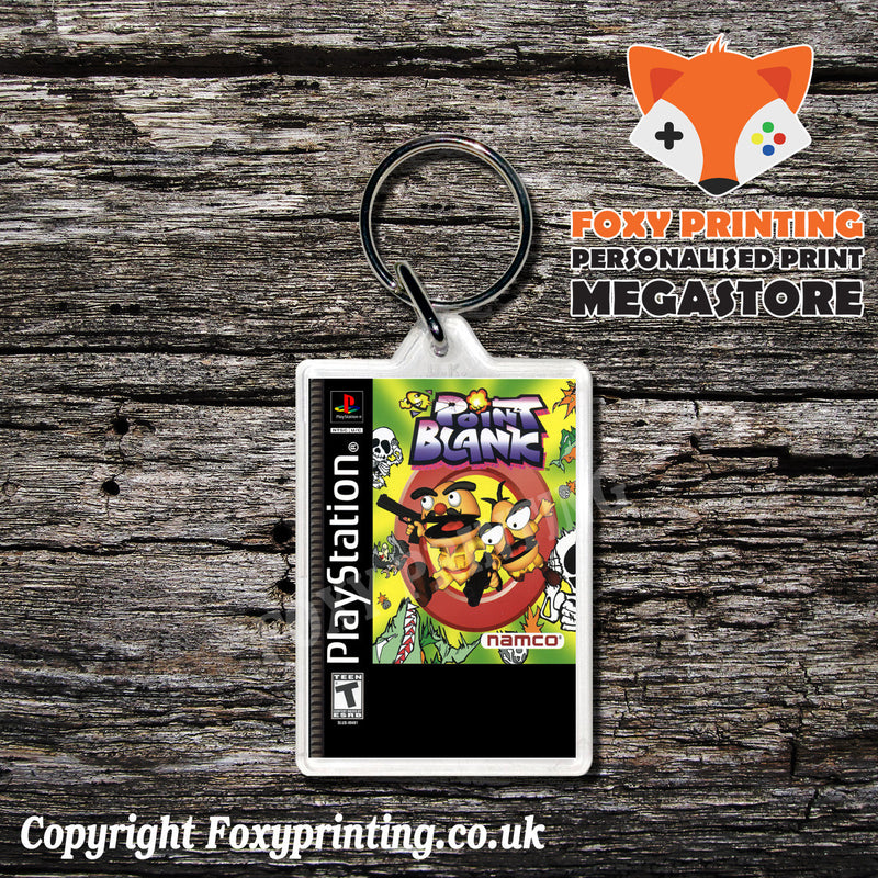 Point Blank - PS1 Playstation 1 Game Inspired Retro Gaming Magnet