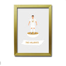 Port Vale Football Club gift - The Valiants - Tiny Men Big Balls Poster