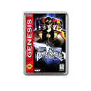 Power Rangers The Movie 4 Game Style Inspired Sega Megadrive Retro Video Gaming Magnet