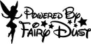 Powered By Fairydust Novelty Vinyl Car Sticker