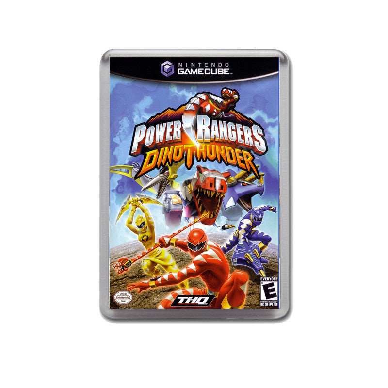 Power Rangers Dino Thunder Style Inspired Game Gamecube Retro Video Gaming Magnet