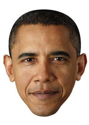 Barack Obama Face Mask – Fancy Dress Cardboard Costume Mask