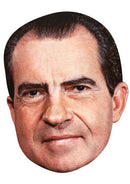 President Nixon Celebrity Face Mask Fancy Dress Cardboard Costume Mask