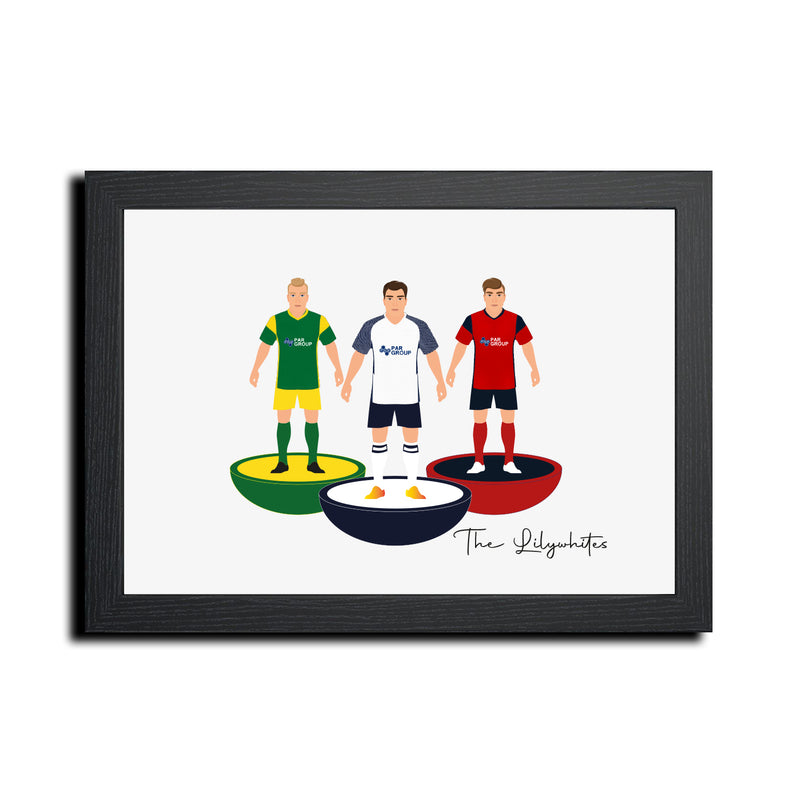 Preston Football Club gift - Tiny Men Big Balls Poster