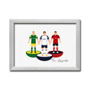 Preston Football Club gift - Tiny Men Big Balls Poster