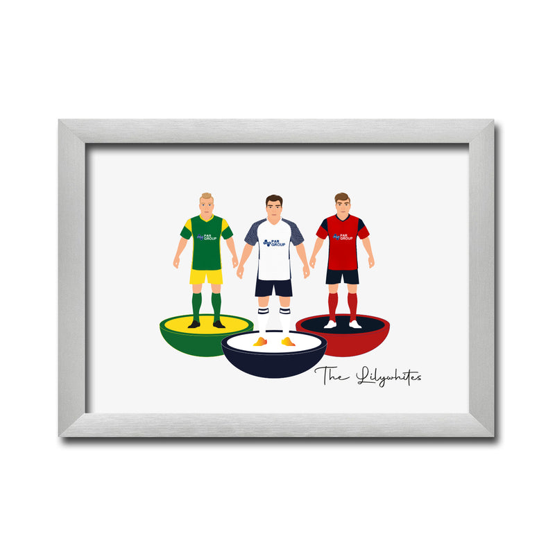 Preston Football Club gift - Tiny Men Big Balls Poster