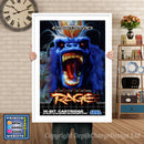Primal Rage 2 Eu - Sega Megadrive Inspired Retro Gaming Poster A4 A3 A2 Or A1