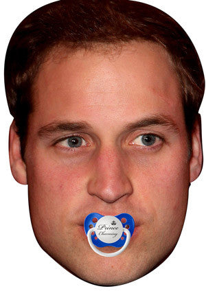 Prince William Baby Celebrity Face Mask Fancy Dress Cardboard Costume Mask