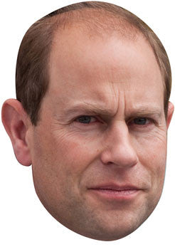 Prince Edward Face Mask Royal Family Celebrity Party Face Mask