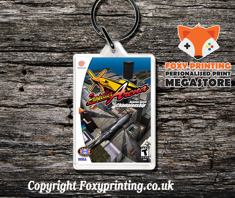 Propellerarena - Sega Dreamcast Game Keyring