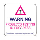 Prosecco Testing Drinks Coaster