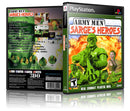 Army Men Sarges Heros Game Cover To Fit A PS1 PLAYSTATION Style Replacement Game Case