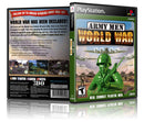 Army Men World War 2 Game Cover To Fit A PS1 PLAYSTATION Style Replacement Game Case