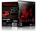 Diablo Game Cover To Fit A PS1 PLAYSTATION Style Replacement Game Case 2