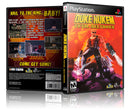 Duke Nukem Mortal Meltdown Game Cover To Fit A PS1 PLAYSTATION Style Replacement Game Case