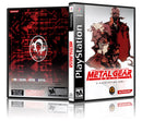 Metal Gear Solid Game Cover To Fit A PS1 PLAYSTATION Style Replacement Game Case 3
