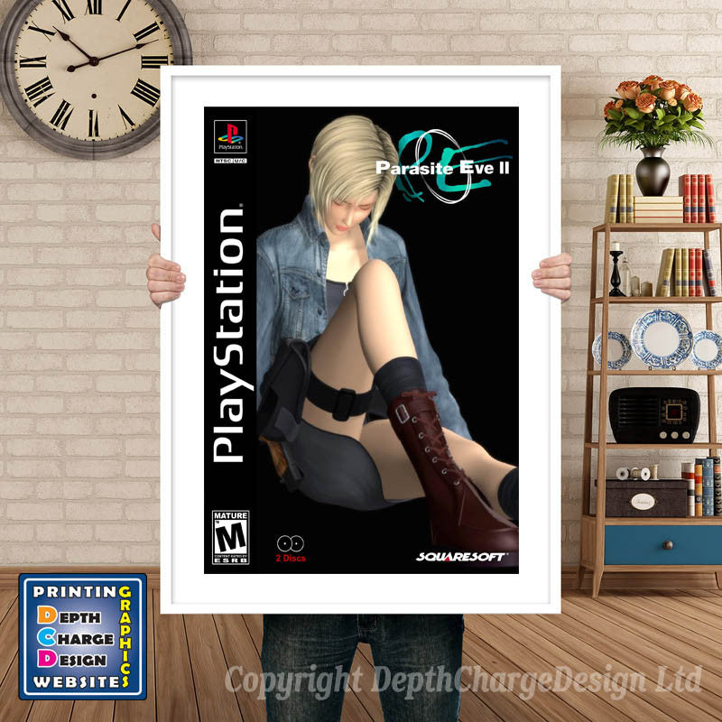Parasite Eve Ii 4 - PS1 Inspired Retro Gaming Poster A4 A3 A2 Or A1