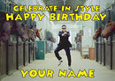 Psy Gangnam Style Music Style Kids Adult FUNNY Birthday Card
