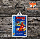 Puggsy 3 Game Inspired Retro Gaming Keyring