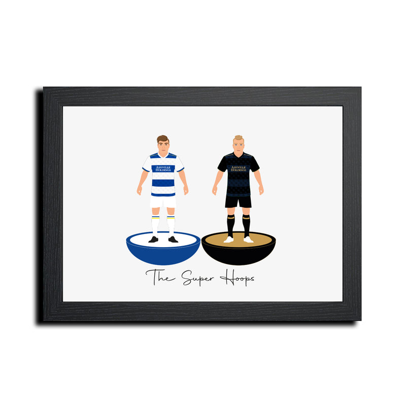 Queens Park Rangers Football Club gift - Tiny Men Big Balls Poster