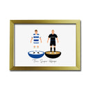 Queens Park Rangers Football Club gift - Tiny Men Big Balls Poster
