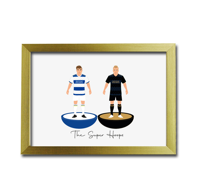 Queens Park Rangers Football Club gift - Tiny Men Big Balls Poster